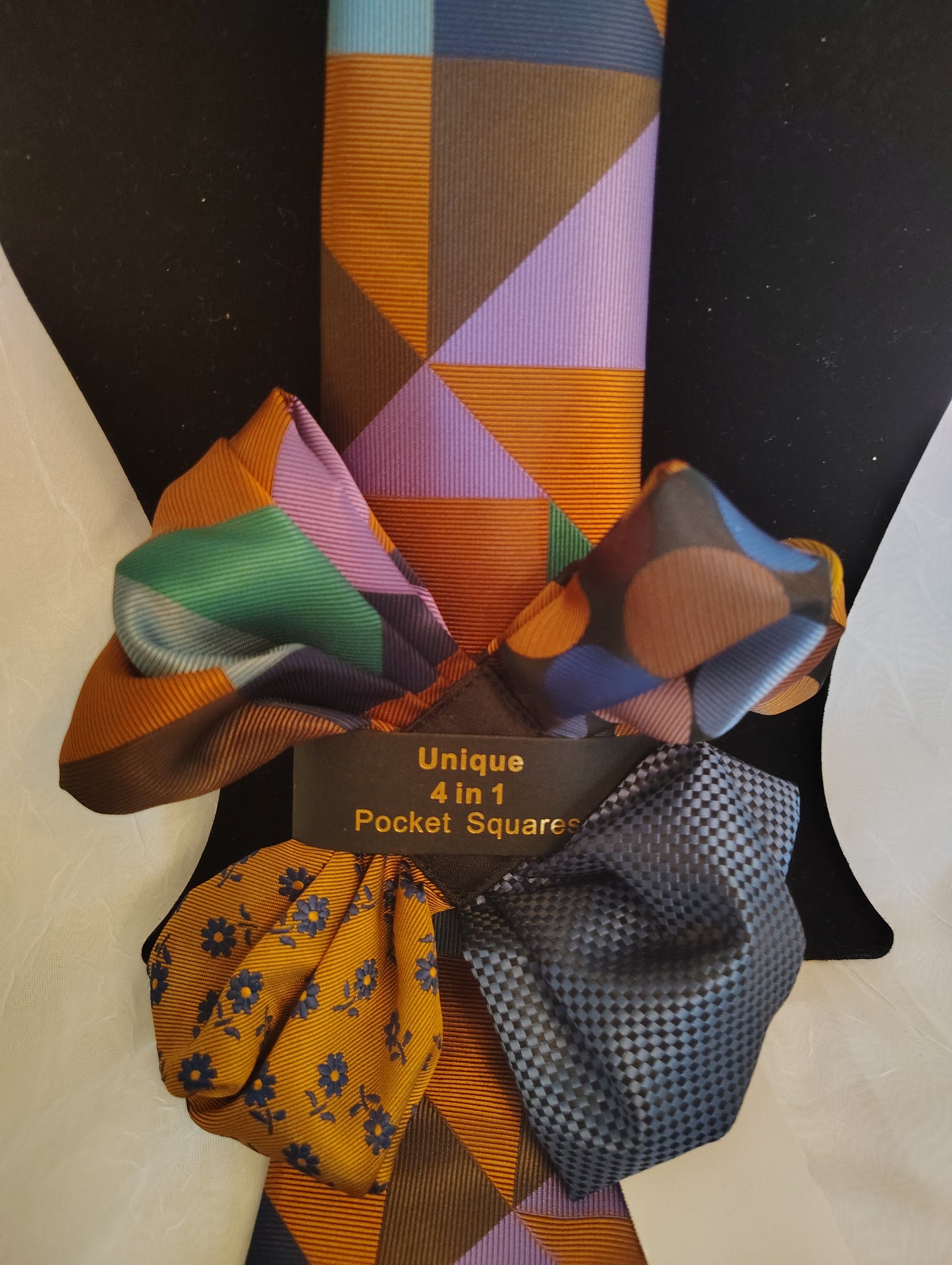 Men's 4 in 1 ties set