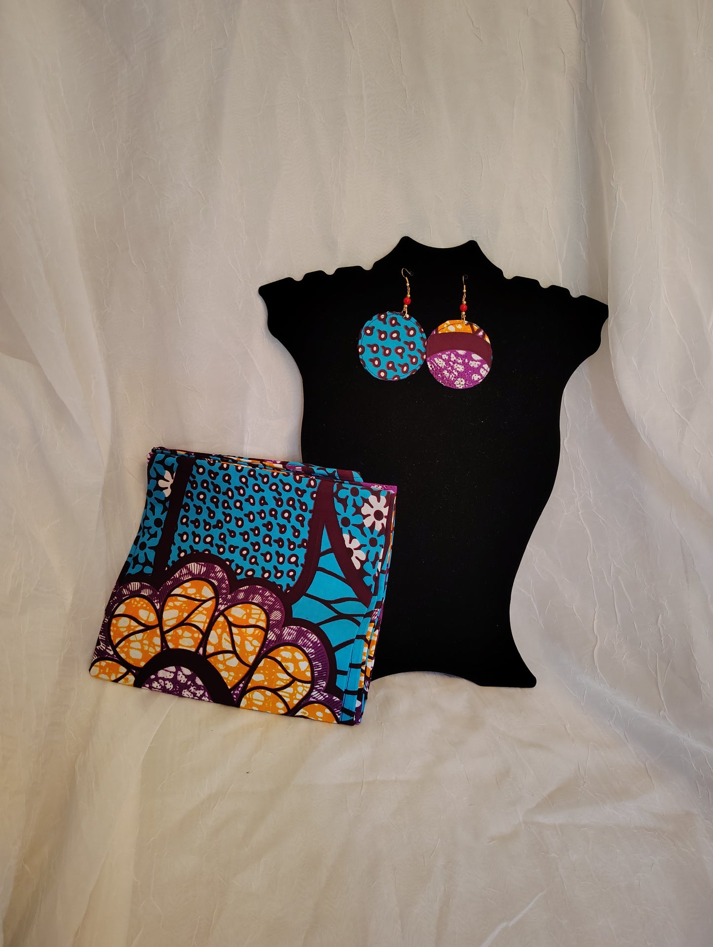 Headwrap & Earrings Set