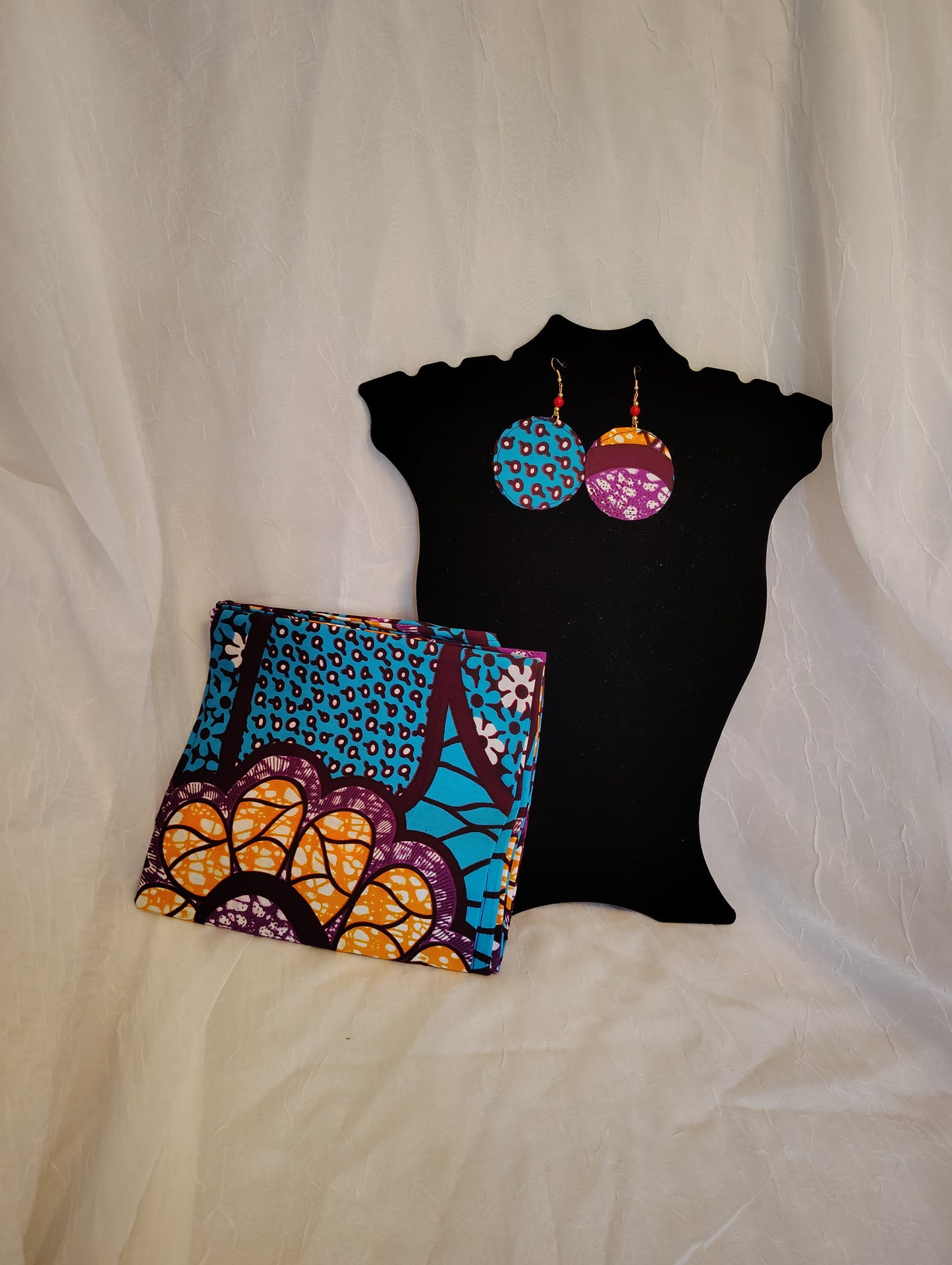 Headwrap & Earrings Set