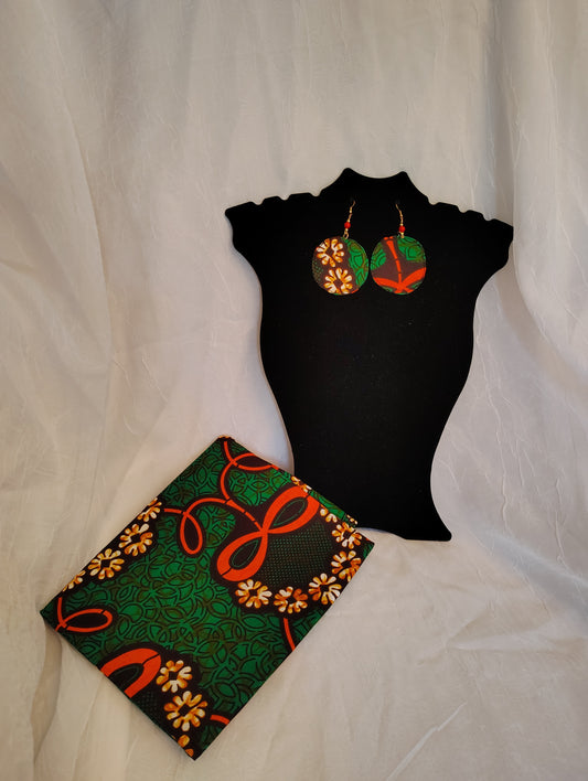 Headwrap & Earrings Set