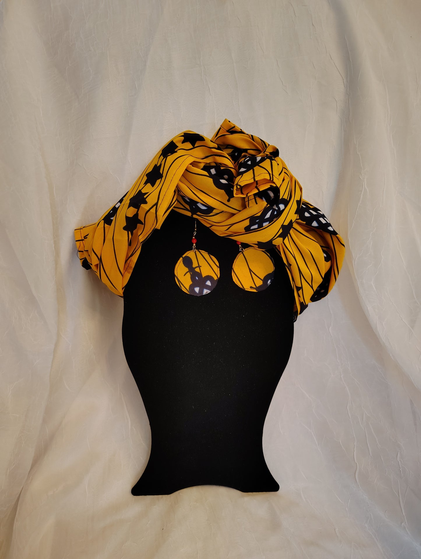 Headwrap & Earrings Set