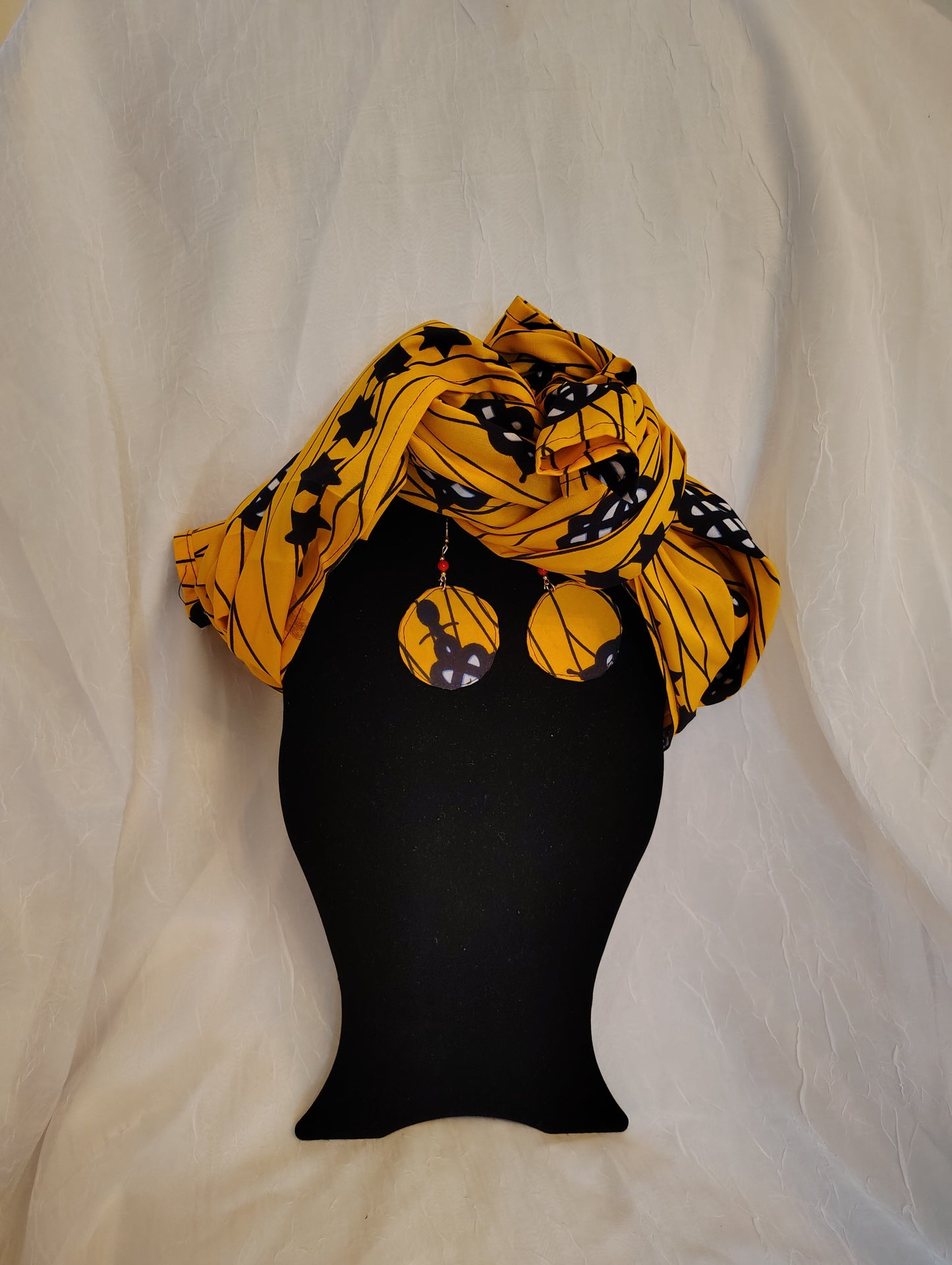 Headwrap & Earrings Set