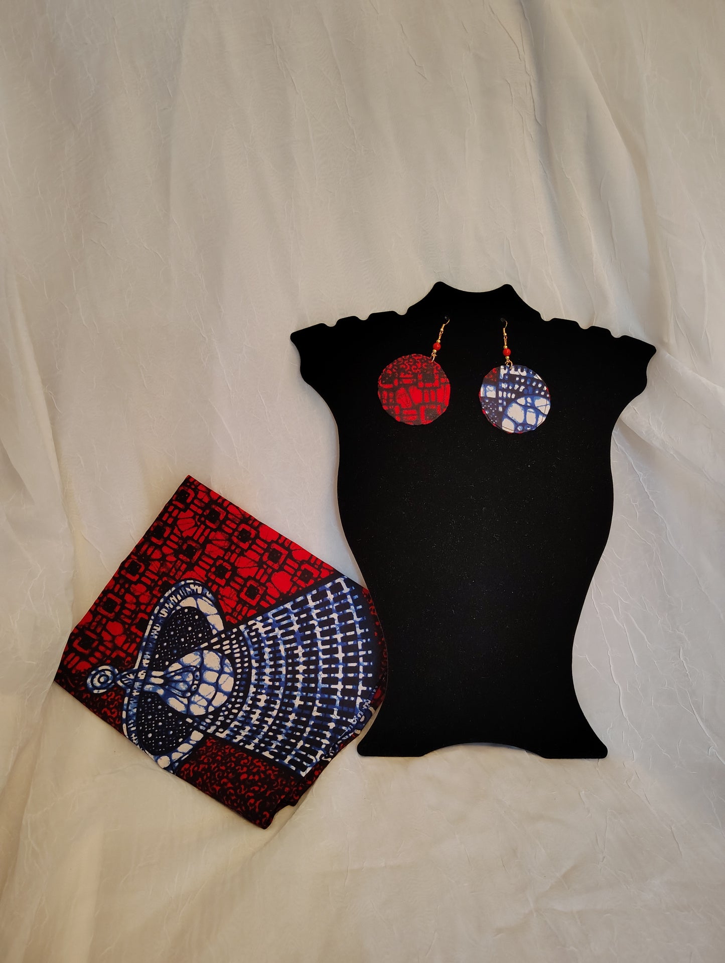 Headwrap & Earrings Set