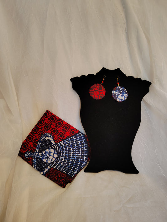 Headwrap & Earrings Set